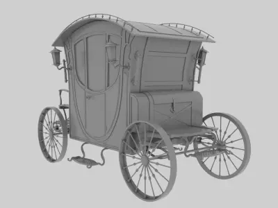 Carriage - voiture 3D model