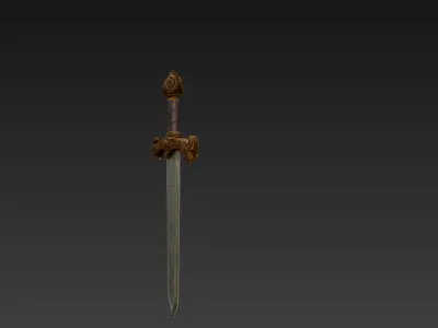 Ancient Sword 3D model