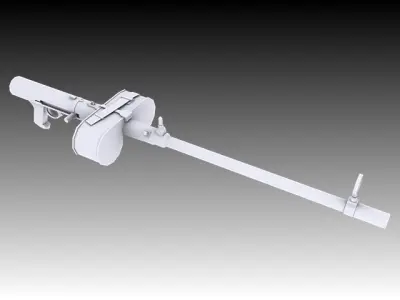 MG 15 3D model purchase