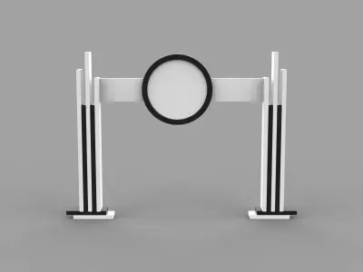 entrance 02 3D model