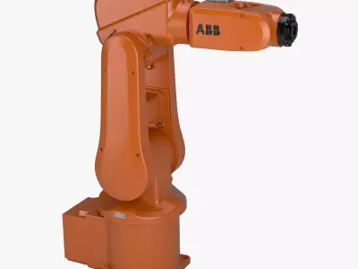 Industrial Robot ABB IRB 120 3D model