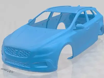 Volvo V40 Cross Country 2013 Printable Body Car 3D print model
