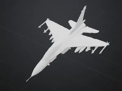 JAS 39 Gripen  3D model