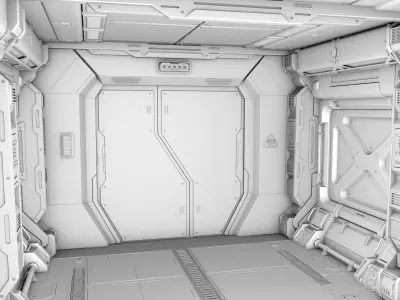 Sci Fi LAB 3D model
