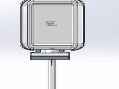 support arm system box controller control box Button box 3D model