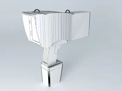 Model 922 laser gun Free 3D model