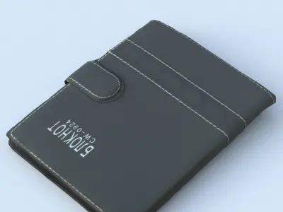 Notebook Middle Poly 3D model purchase