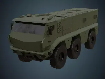 Military Truck 1 Basic 3D model