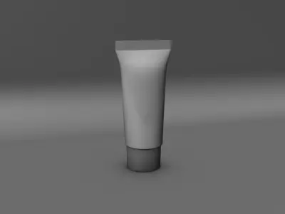 Lotion - Tube Free low-poly 3D model