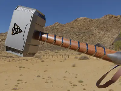 Mjolnir 3D model