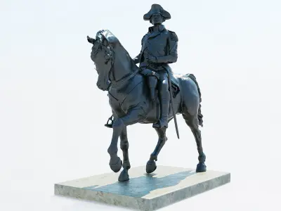  George Washington Statue Boston 