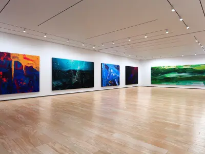 Art Museum Gallery Interior 1c - Textured Low-poly 3D model
