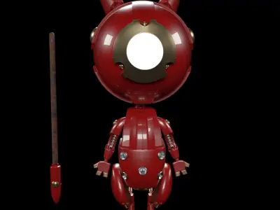 Littile Bot Bunny    3D model