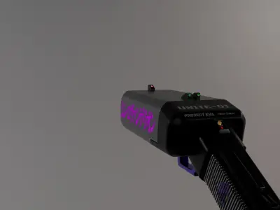 Shotgun textured  Free 3D model