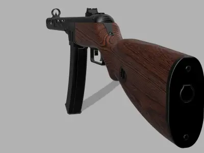 PPSH 41 3D print model