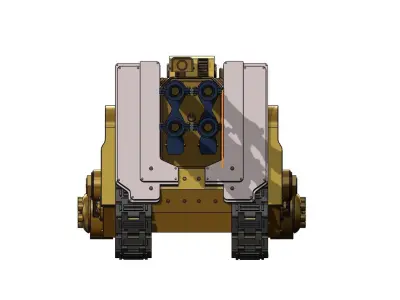 Rapier Laser Destroyer Array Cannon 3D print model