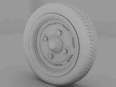 Generic Wheel 3D model