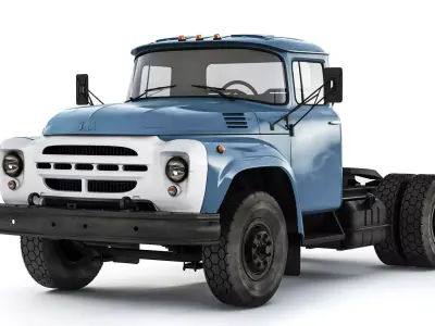 ZIL 130 V1 1980 3D model