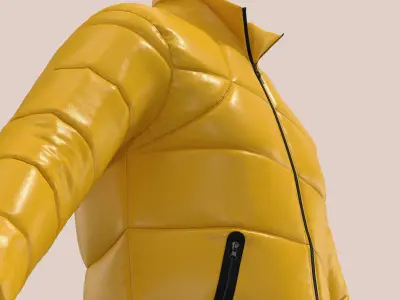 Puffer Jacket 3D model