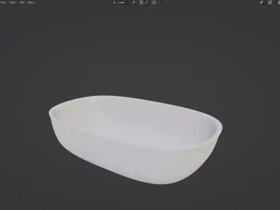 bathroom bathtub 3D model