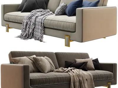 LUSO  Sofa By Casa Magna 3D model