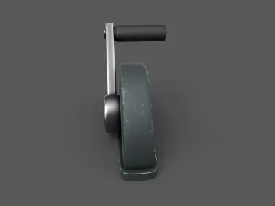 Vintage Lever Low-poly 3D model