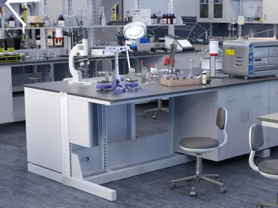 New Laboratory 3D model