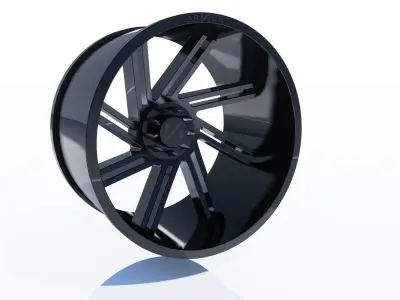 Arkon DaVinci Off-Road Rim 3D model
