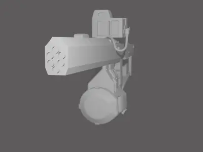 Heavy Gun 3D model