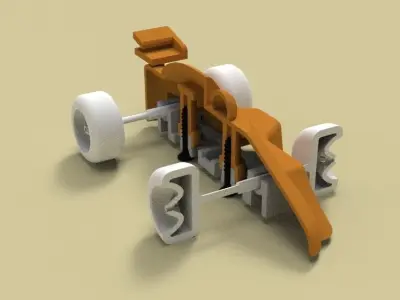 Toy car   3D print model
