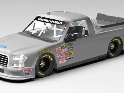 2014 Nascar Camping World Game Ready 3D model
