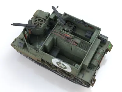 Bren Gun Carrier - BUC - 28 MB 3D model