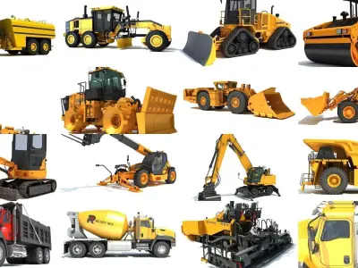 Public Works Collection 3D Model Pack