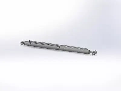 Hydraulic Cylinder 3D model
