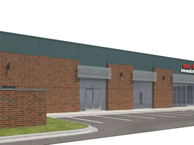 Retail-138 Retail Store C 3D model