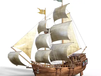 Boat 4C 3D model