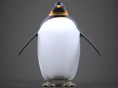 Penguin 3D model get