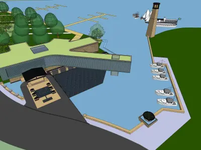 Sketchup Building Z4 3D model