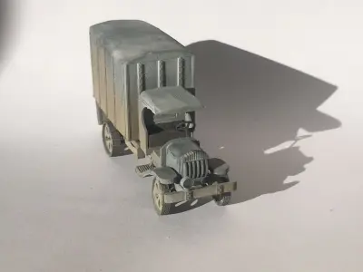 1920s era Delivery Van 3D print model