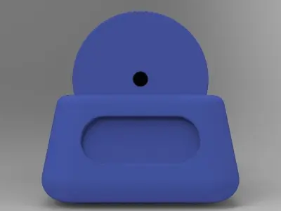 Adjustable dumbbell 3D model buy
