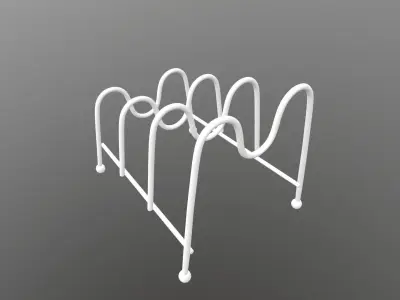 Commodity Shelf Storage Rack 3D model