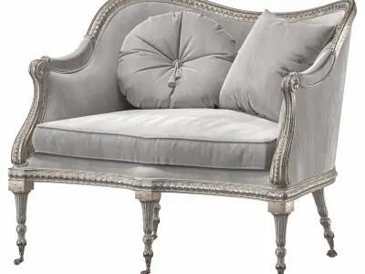 ronald phillips armchair 123 3D model