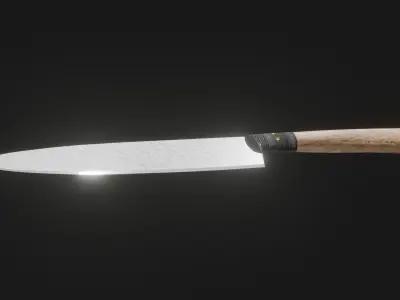 Chefs knife 3D model