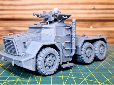 Ironblood - Juggertruck base set 3D print model