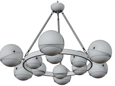 CHANDELIER PIAZETTA 3D model