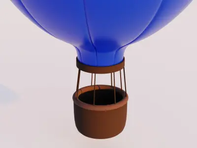 Hot Air Ballon 3D model