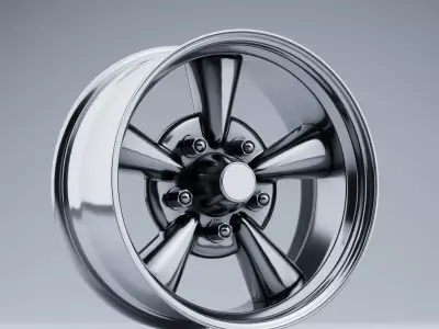 Pacer 177C SUPREME Wheels Low-poly 3D model
