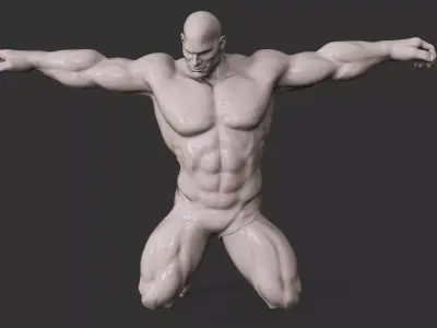 Bodybuilder 3D print model purchase
