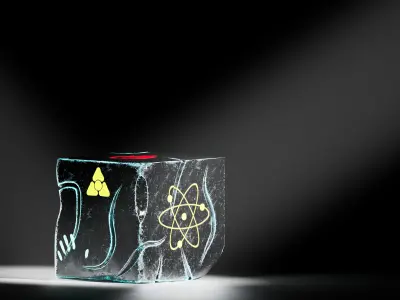 Magical Cube Low-poly 3D model