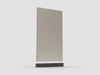 Style advertisement close to a urban street in city 3D model order